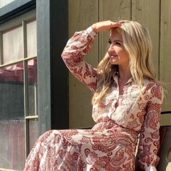 Anthropologie Allaire Maxi Shirtdress Size SP - Picture 15 of 16